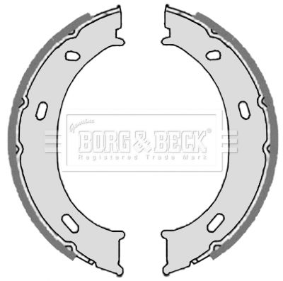 BORG & BECK Piduriklotside komplekt BBS6327